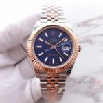 Copy Rolex Datejust II 41mm 2-Tone Rose gold Blue Watch_th.jpg